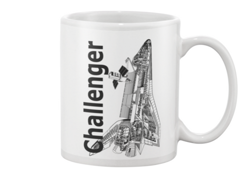 Challenger Space Shuttle Coffee Mug - Shuttlewear