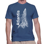 Atlantis Shuttle T-Shirt - Shuttlewear
